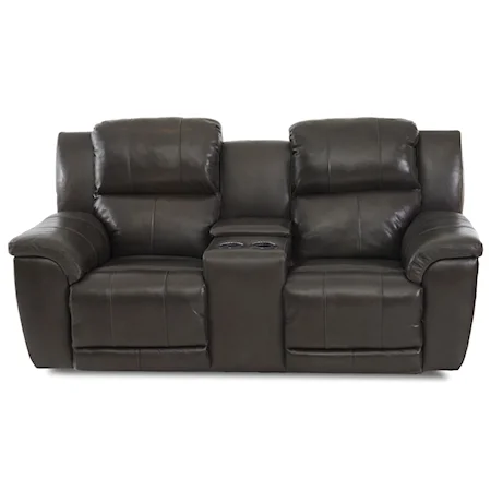 Reclining Console Loveseat with Cupholders